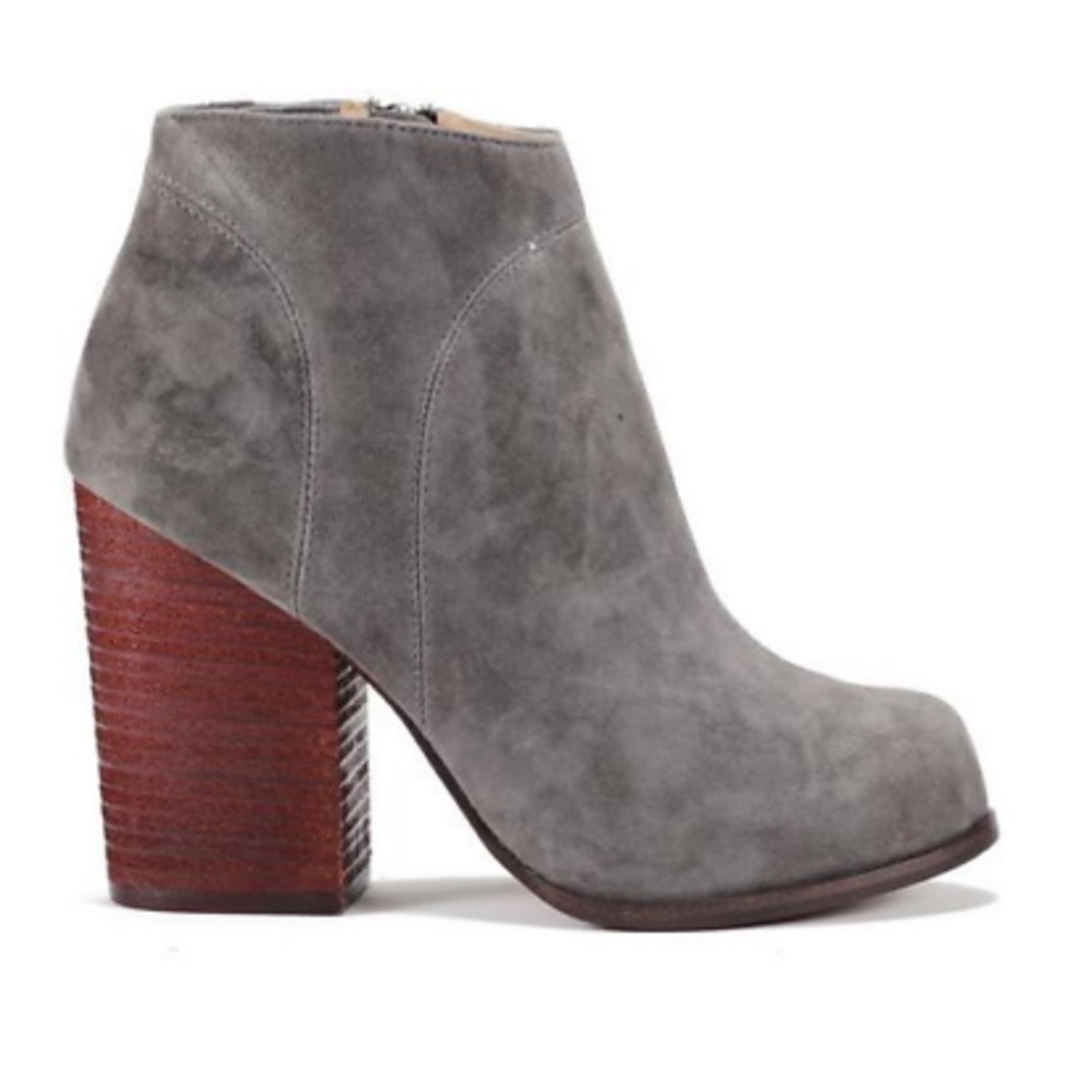 Jeffrey Campbell Hanger Ankle Boots Grey Size 8